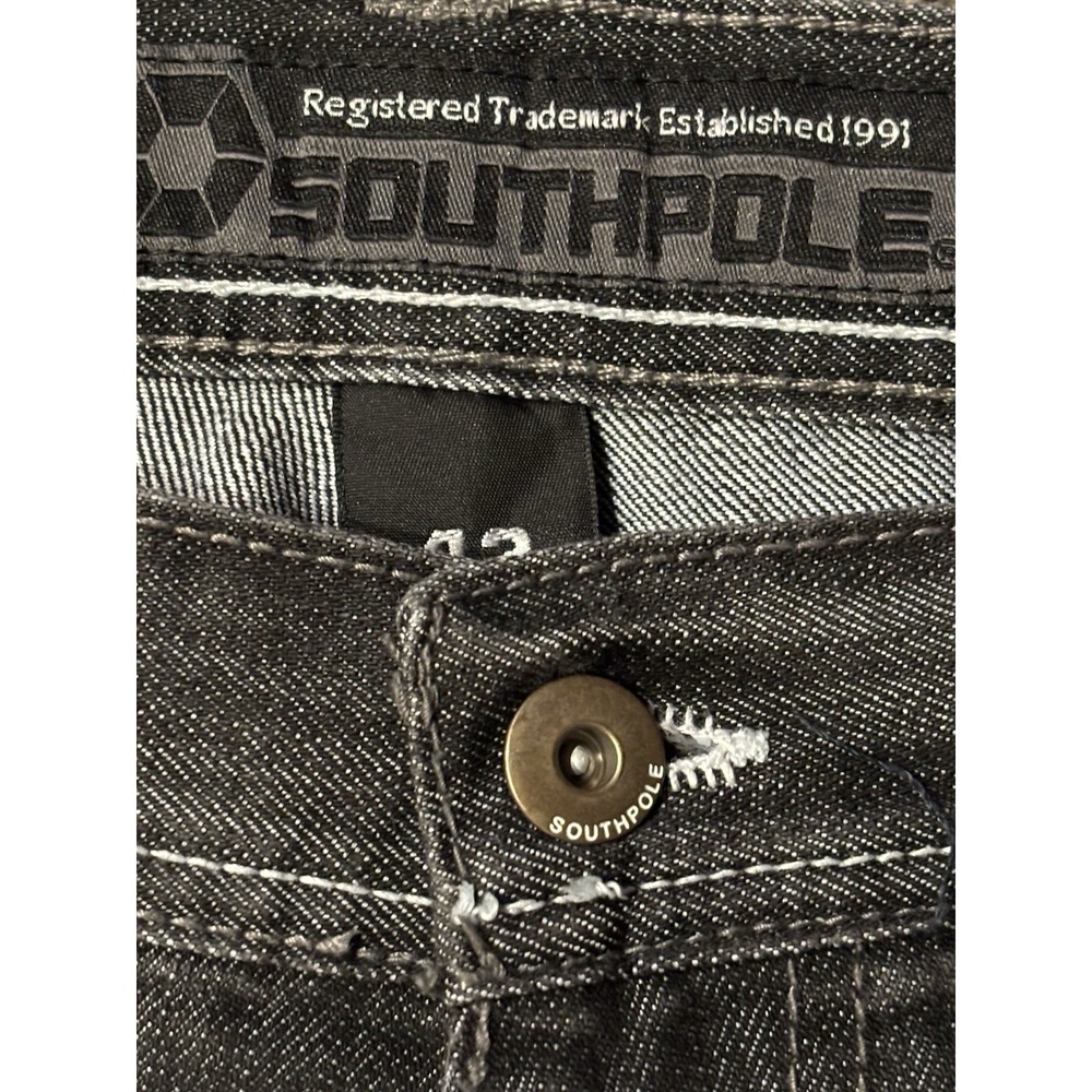 Southpole‎ 8180 Dark Blue Baggy Jeans Size 42x34 A8 - Picture 2 of 6